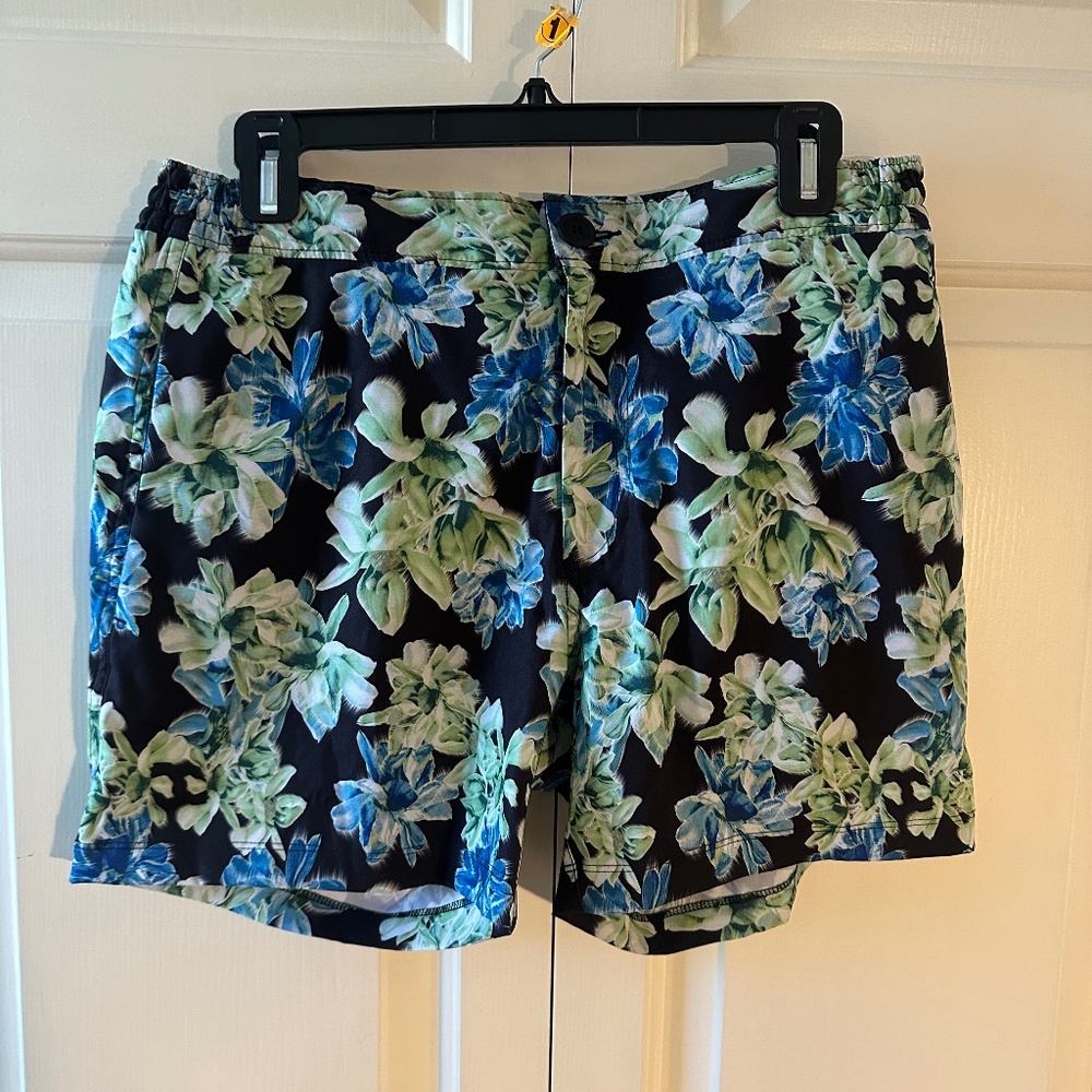 NWOT Good Man Brand Havana Floral Swim Trunks - Size Small
